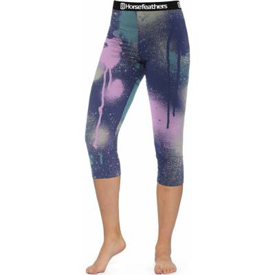 Horsefeathers Termo 3/4 kalhoty Mirra lila spray