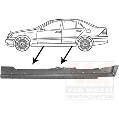 Nástupný plech VAN WEZEL 3032103