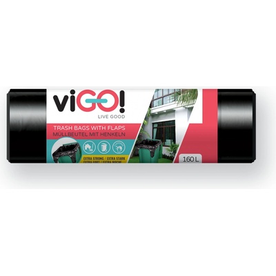 Vigo LDPE zavazovací 31 µm 160 l 10ks černé