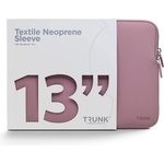 Trunk Удароустойчив неопренов калъф за Macbook Pro 13 и Macbook Air 13 (от модел 2017 и по-нов) - Trunk Textile Neoprene Laptop Sleeve (розов) (TR-TTALSPA13-WRO)