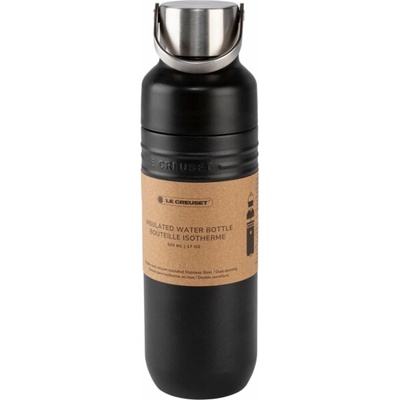 Le Creuset Trinkflasche On The Go schwarz matt 500 ml