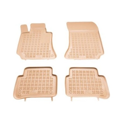 Rezaw-Plast Гумени стелки за MERCEDES E-Class W212 (2009-2016) / CLS C218 (2011-2018) - тип леген бежови