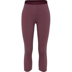 Stoic Дамско мериносово термобельо Stoic Women's MerinoMesh150 SadjemSt. 3/4 Pants Merino base layer - Plum Red/Dark Plum Red (115-2301-0614)