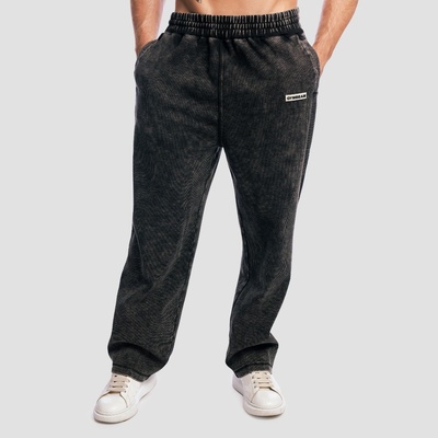 GymBeam Мъжки джогъри Aura Washed Black S