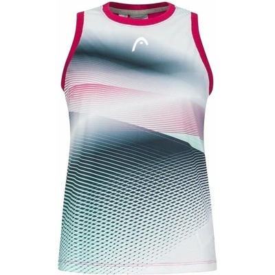 Head Performance Tank Top Women Mullberry/Print Perf S Тениска за тенис