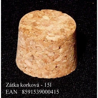 zátka 15l IT 24x34/31 kork.(P)