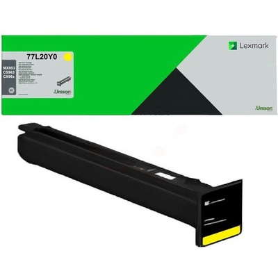Lexmark Тонер, lexmark, жълт, 77l20y0 (77l20y0)