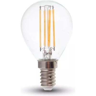 V-TAC LED Žiarovka FILAMENT P45 E14/6W/230V 6500K