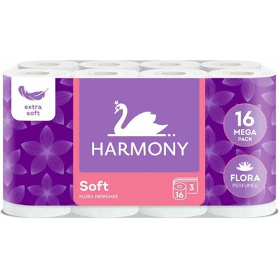 Harmony Soft Flora Aroma 3-vrstvový 16 ks