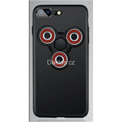 Pouzdro na iPhone 7 s Fidget Spinnerem černé A