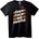 NOONEBRAND Тениска Те говорят, ние работим - 2XL, Black