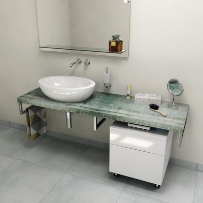 Sapho AVICE doska 120x50cm, Aquamarine AV126