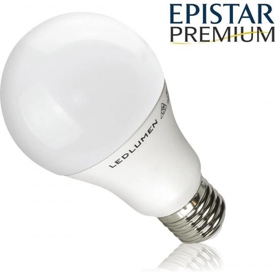 Ledlumen LED žárovka PREMIUM 10W 18xSMD2835 E27 972lm TEPLÁ BÍLÁ