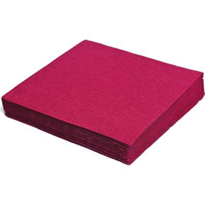 PAP FSC Obrúsok Mix 2V vínovočervený 24x24 cm 250 ks
