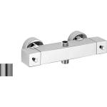 PAFFONI Level - Термостатична душ-батерия, 2 изхода, неръждаема стомана LEQ269ST (LEQ269ST)
