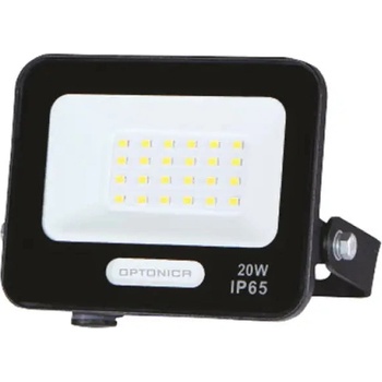 OPTONICA Led ПРОЖЕКТОР 20w 6000k ip65 ЧЕРЕН С КАБЕЛ 15cm optonica (3801057158198)