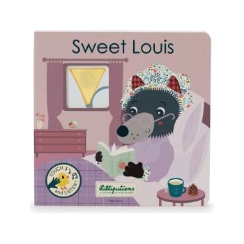 Lilliputiens - тактилна и звукова книга - вълкът Людвик