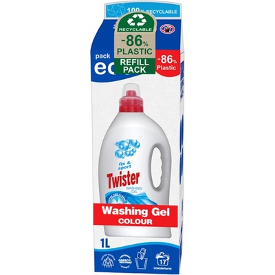 Twister Color prací gel na farebné 17 PD 1 l