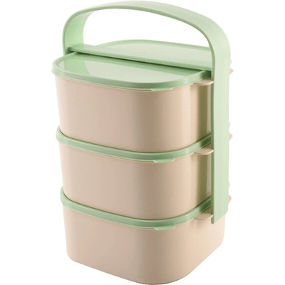Sconto Obedár GREENY béžová/zelená