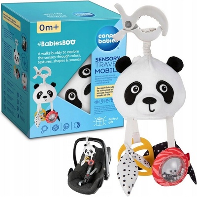 Canpol Babies Smyslový Cestovní kolotoč BabiesBoo 68/091 bílá – Zboží Dáma