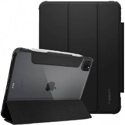 Калъф Spigen Ultra Hybrid Pro с място за Apple Pencil за iPad Pro 11" (2018-2022) - черно (79283)
