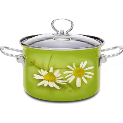 hrnec BELIS DAISY 20cm 3,6l se skleněnou poklicí