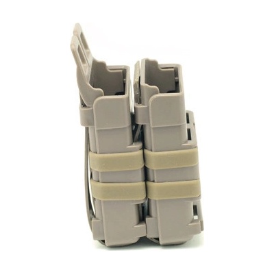 FMA plastová Molle FastMag pro zásobník M4 5.56, 2 ks Písková