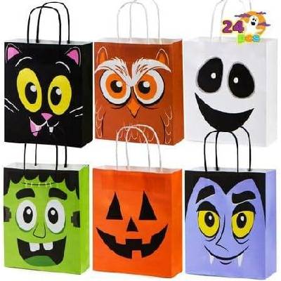 24 ks halloweenských tašek