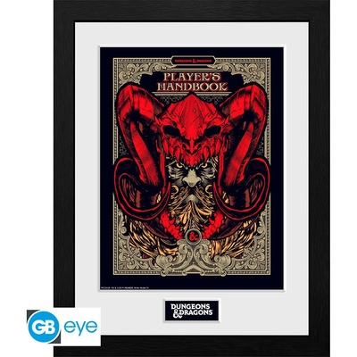 DUNGEONS & DRAGONS - Framed print "Players Handbook", PFC3524