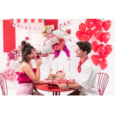 Party Deco FB181 Fóliový balónik Cupid Love 82x99 cm