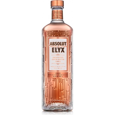 Vodka Absolut Elyx 42,3% 0,7 l (čistá fľaša)