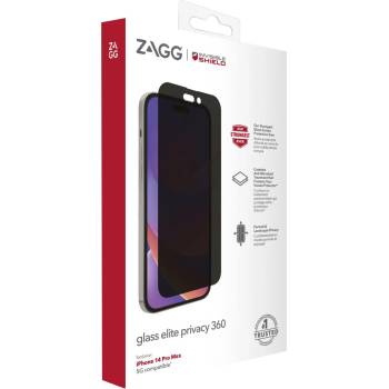 Защитно стъкло InvisibleShield за iPhone 14 Pro Glass Elite Privacy 360 AM Case Friendly (200110149)