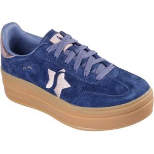 Skechers Маратонки Skechers Women's Casual Low-Top Trainers - Navy/Pink