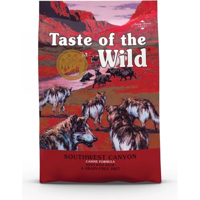 Taste of the Wild Southwest Canyon hovězí a divočák 12,2 kg