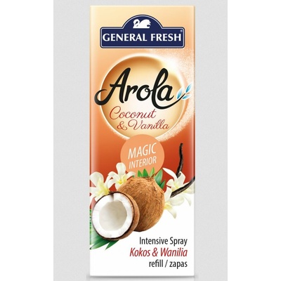 Arola kokos a vanilka náplň do šišky 40 ml