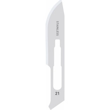 PARAMOUNT Skalpelové čepele stainless steel 100ks, č. 21