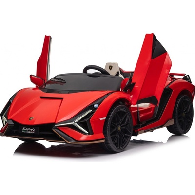 Mamido elektrické autíčko Lamborghini Sian červená