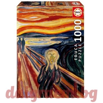 Educa Пъзел educa 20308 - 1000 части - Викът, Едвард Мунк (edu20308)