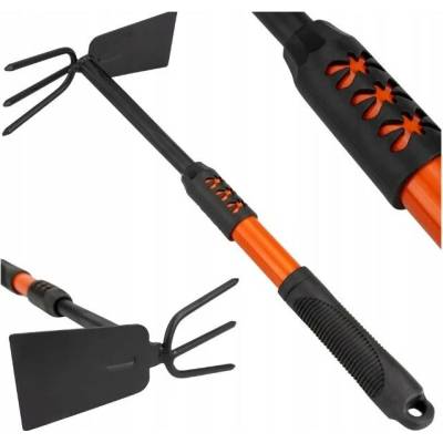 Motyčka plochá+trojzub teleskop 64-90 cm