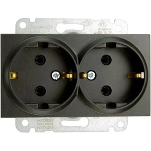 Panasonic КОНТАКТ ДВОЕН ЧЕРЕН panasonic karre plus (8681224898974)