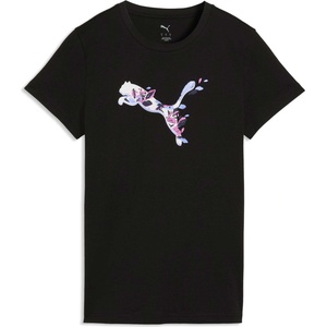 PUMA Graphics floral cat tee s