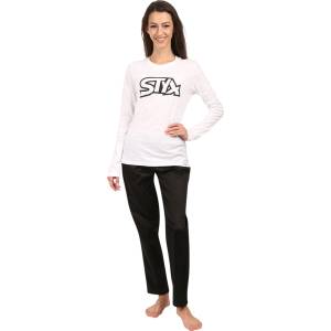 Styx Дамска пижама Styx черно-бяла Styx | Cheren Byal Mnogotsveten | ЖЕНИ | XL