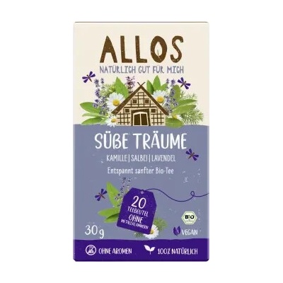 Allos Bylinný čaj Sladké sny bio 20 x 1,5 g
