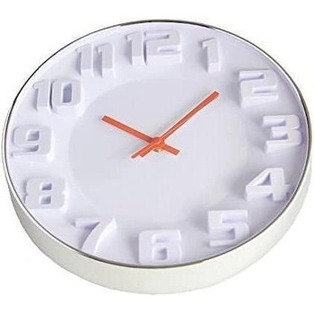 Image 1 of Дизайнерски стенен часовник ф30 см. бял 613-882740