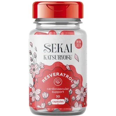 Sekai Katsuryoku Resveratrol 200 mg [30 капсули]