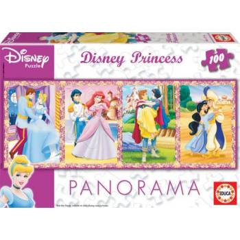 Educa - Puzzle Princesses - panorama - 100 piese