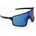 Bliz Слънчеви очила Bliz P001 matte black/grey blue mirror