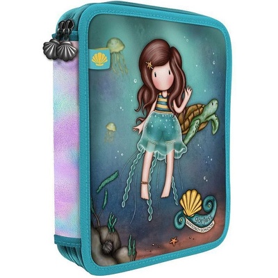 Santoro Несесер с пособия Santoro Gorjuss Making Waves - Deep Secrets, 2 ципа (688GJ25)