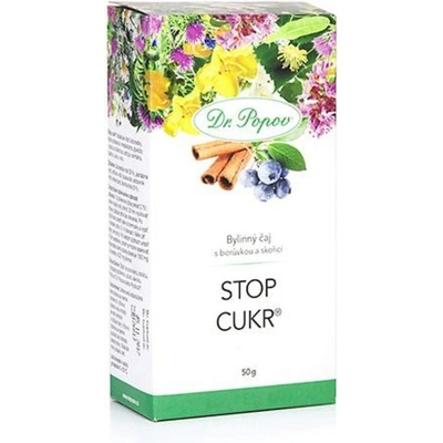 Dr.Popov čaj Stopcukr 50 g