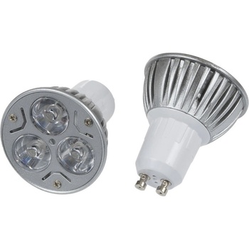 T-LED Barevná LED žárovka GU10 Modrá 3W 02211